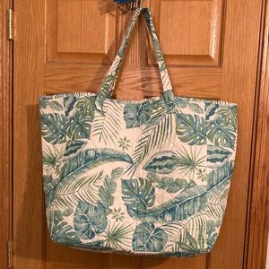 Monstera Leaf Tote Bag